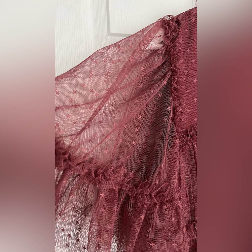 Ivy City Co. Whimsical dress in Fuchsia, size XXL - Picture 9 of 11
